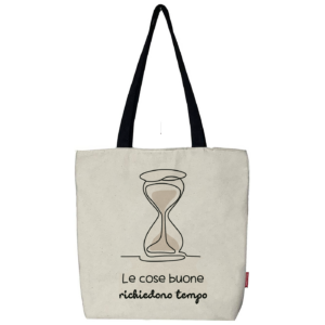 Tote bag. Bolso grande modelo "Le cose buone"