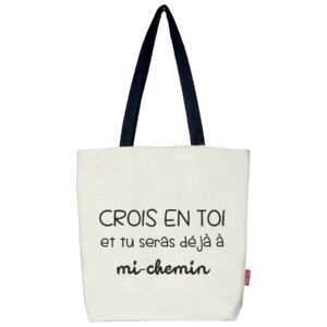 Totebags. Bolso grande modelo "CROIS EN TOI"